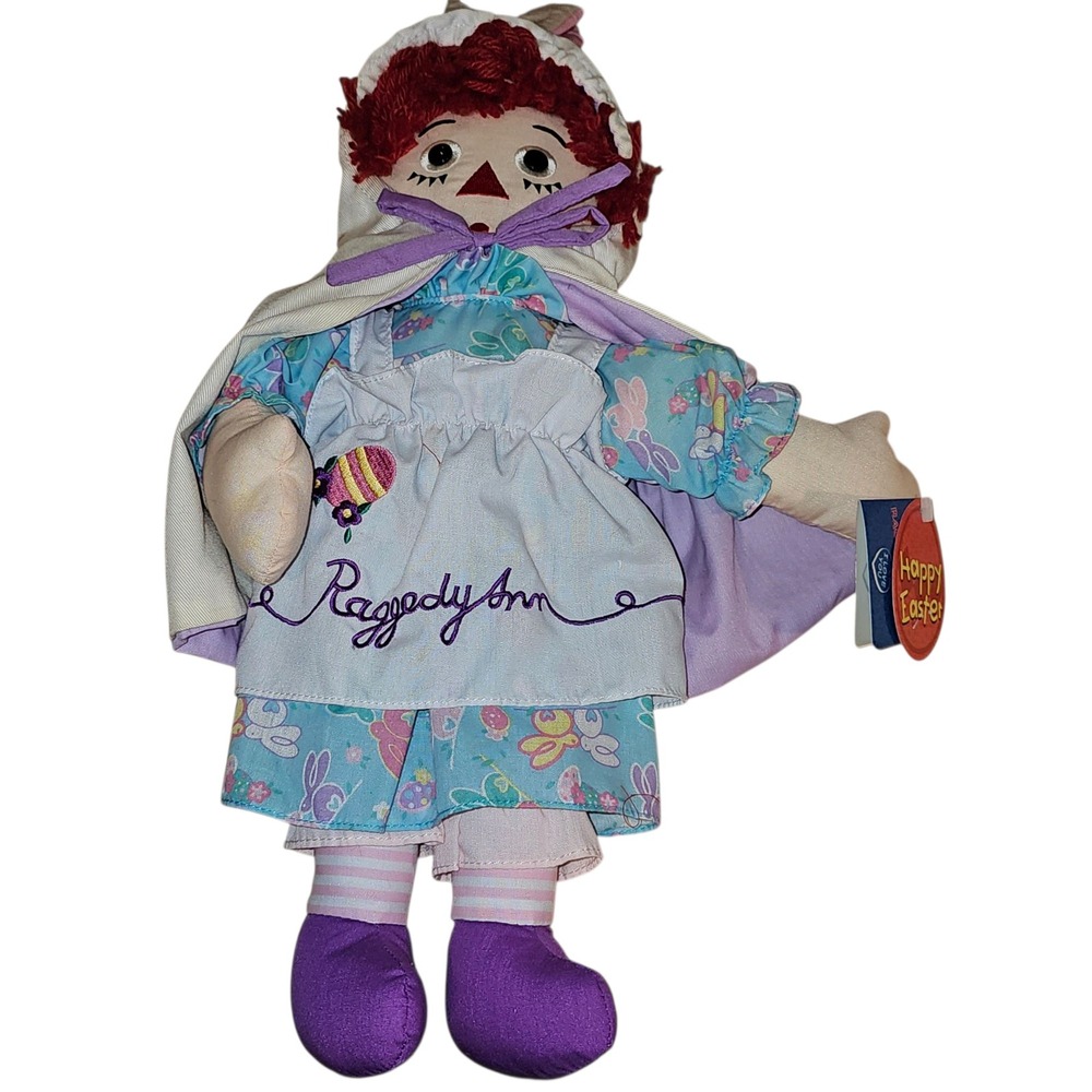 NWT Dakin Signature‎ Collection Easter Raggedy Ann Doll 14"